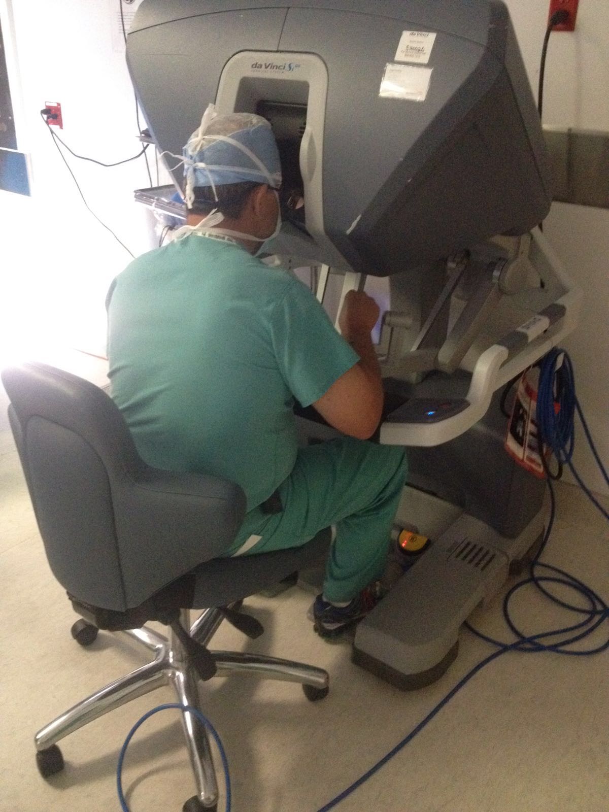 DaVinci Robotic Systems, Doctor Pete Garcia